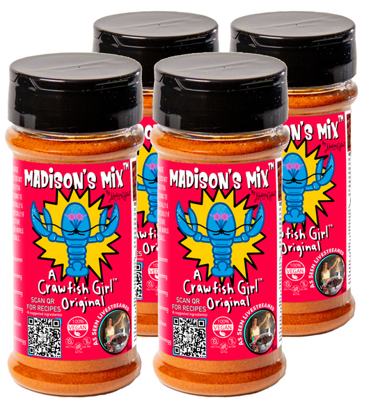 4 Pack Madison's Mix (6 oz.) by CrawfishGirl™